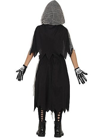 Costume de faucheuse squelette