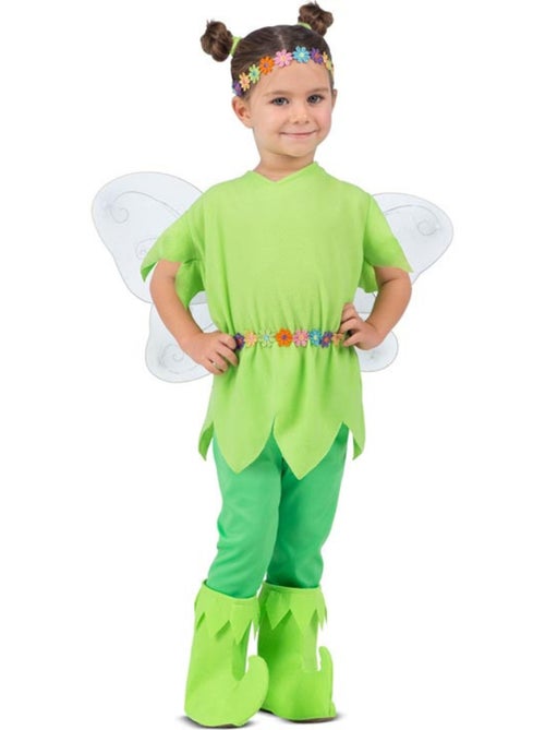 Costume de fée florale avec ailes et coiffe - Kiabi