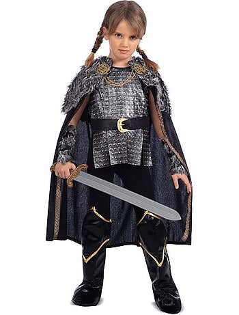 Costume de femme viking avec cape