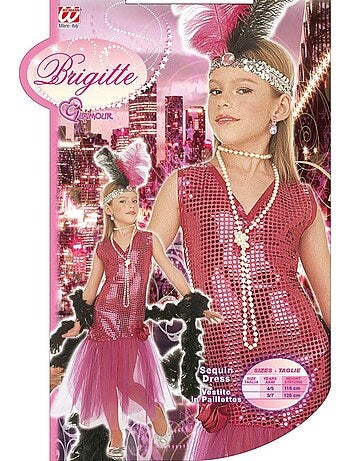 Costume de fille de Charleston