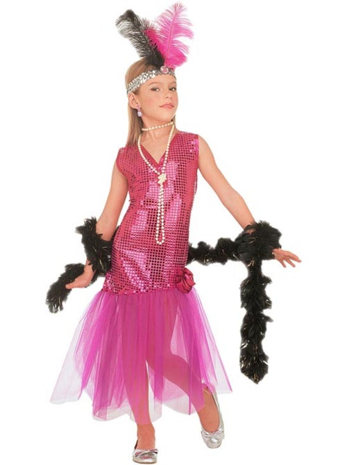 Costume de fille de Charleston - Kiabi