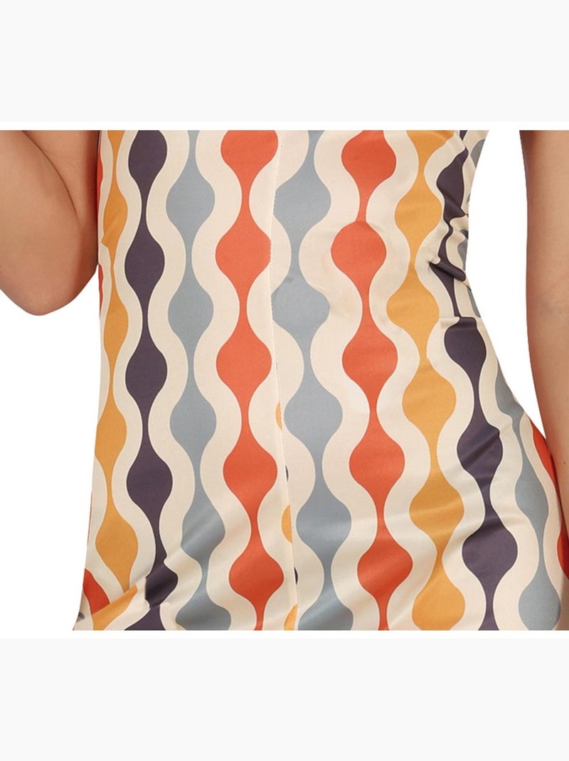 Costume de fille disco des années 70 Multicolore - Kiabi