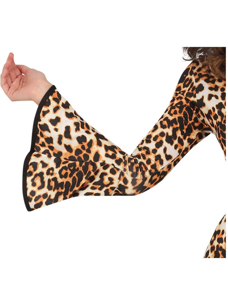 Costume de fille disco léopard Multicolore - Kiabi