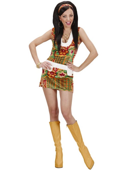 Costume de fille en velours des années 60 - Kiabi