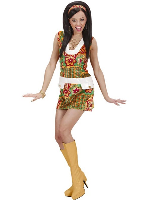 Costume de fille en velours des années 60 - Kiabi