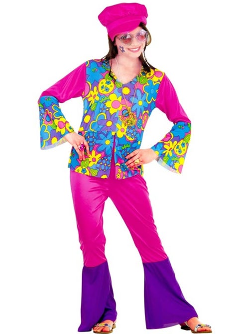 Costume de fille hippie - Kiabi