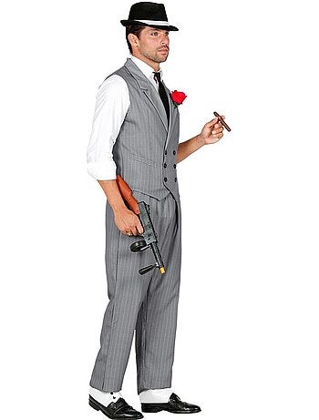 Costume de gangster avec cravate