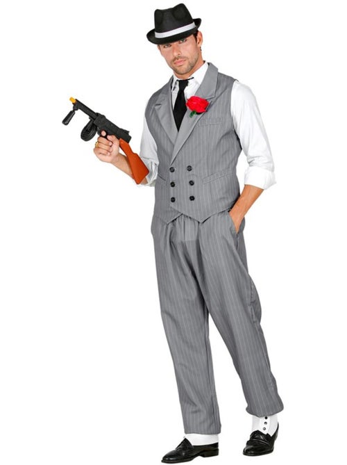 Costume de gangster avec cravate - Kiabi