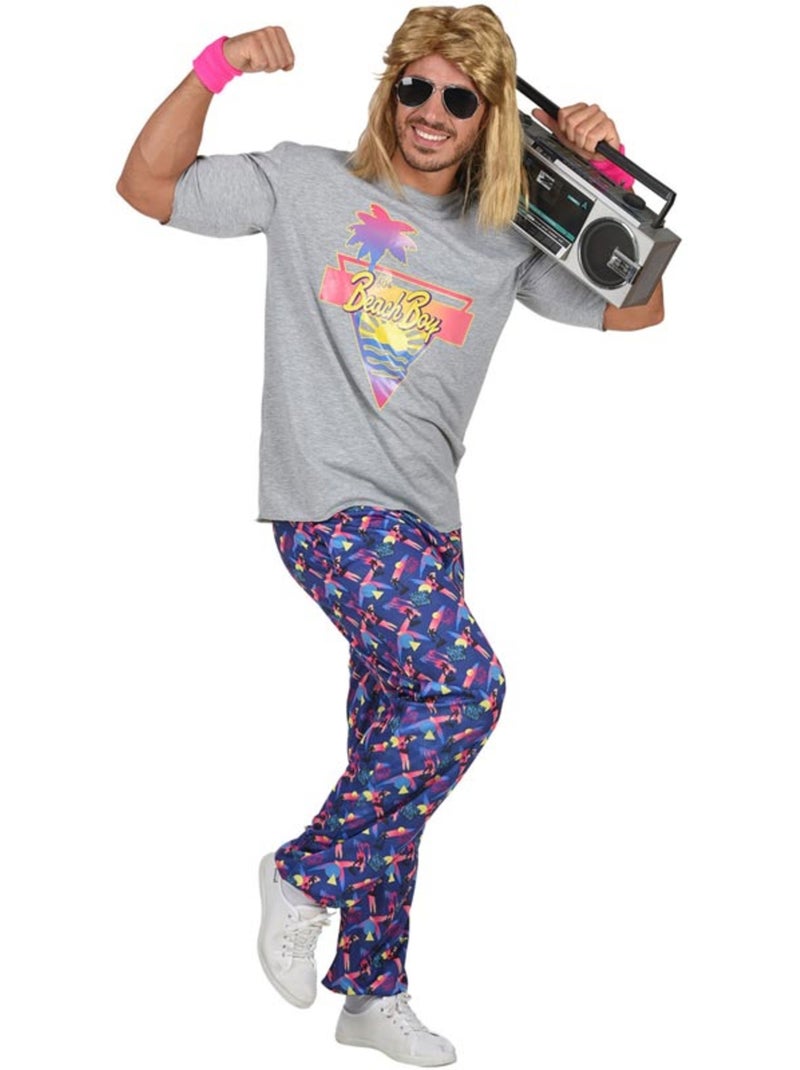 Costume de garçon avec t-shirt des années 80 Multicolore - Kiabi