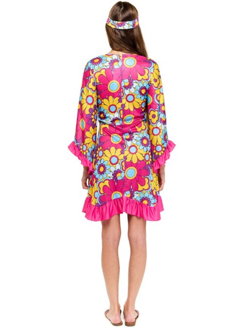 Costume de hippie marguerite - Kiabi