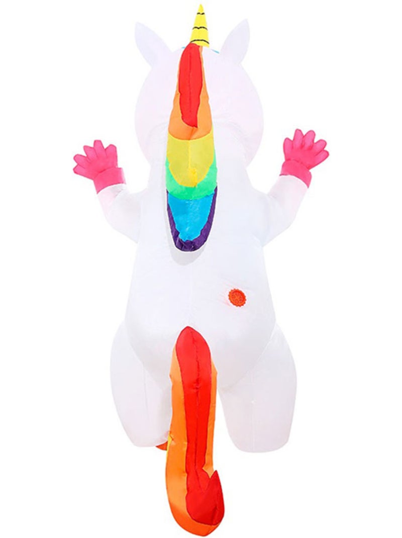 Costume de licorne gonflable Multicolore - Kiabi