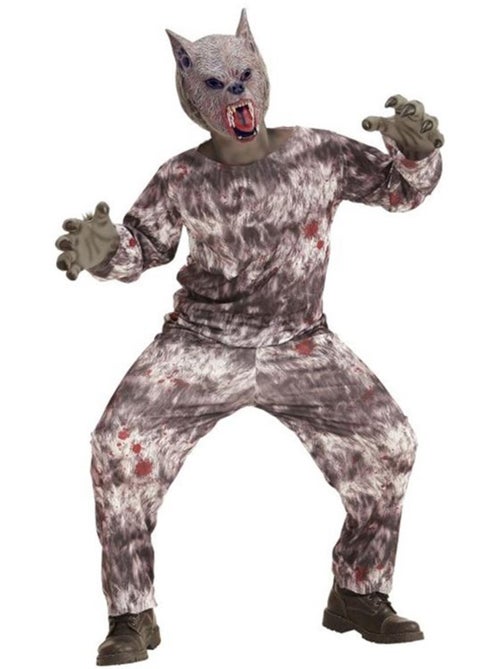 Costume de loup-garou avec masque - Kiabi