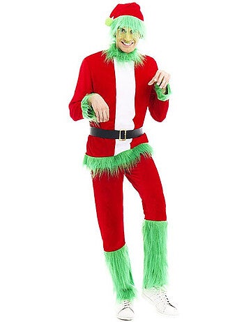 Costume de lutin de Noël grincheux