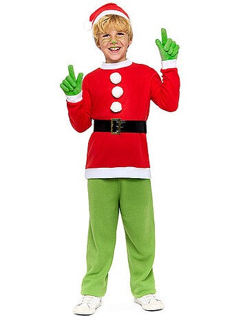 Costume de lutin de Noël grincheux
