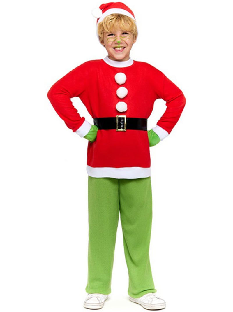 Costume de lutin de Noël grincheux Multicolore - Kiabi