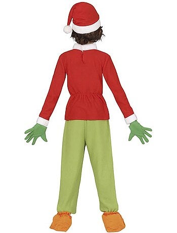 Costume de lutin de Noël grincheux