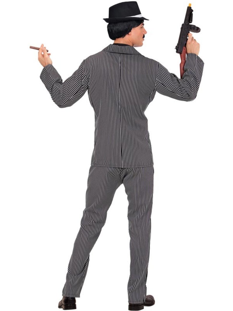 Costume de mafieux dans un costume fantaisie Multicolore - Kiabi