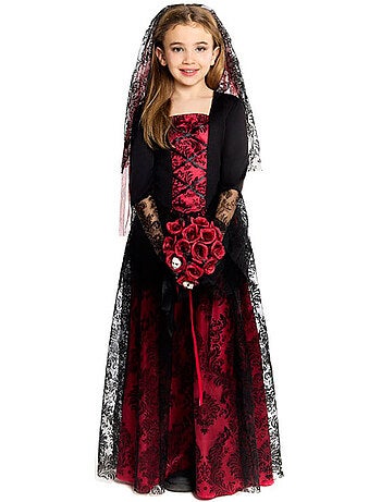 Costume de mariée vampire gothique