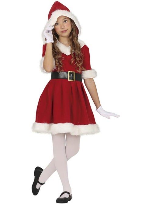 Costume de Mère Noël en robe à capuche - Kiabi