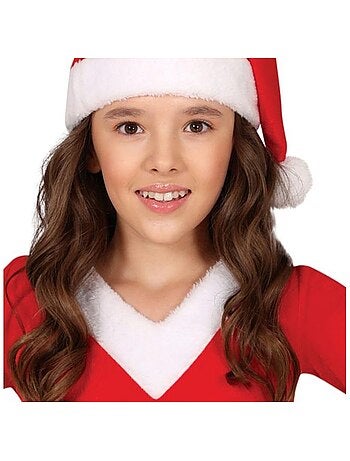Costume de Mère Noël en robe longue
