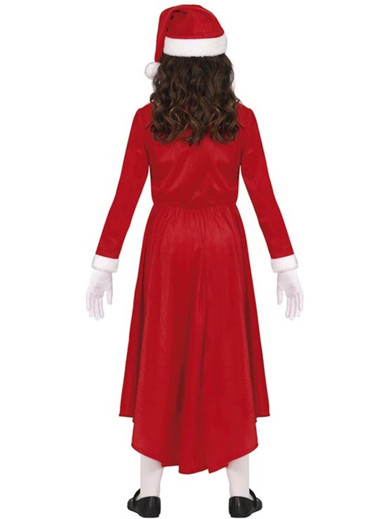 Costume de Mère Noël en robe longue Multicolore - Kiabi