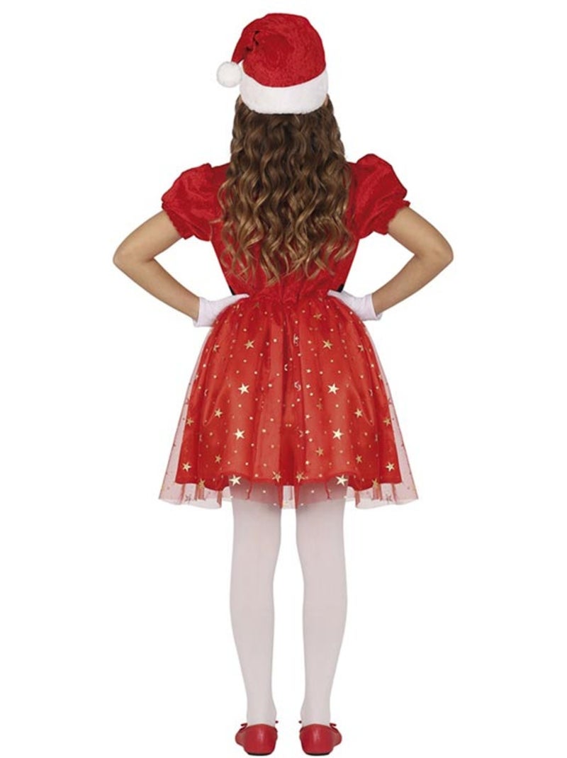 Costume de Mère Noël scintillant avec ceinture Multicolore - Kiabi
