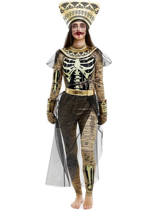 Costume de momie de pharaon avec coiffe - Kiabi