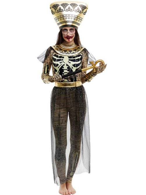 Costume de momie de pharaon avec coiffe - Kiabi