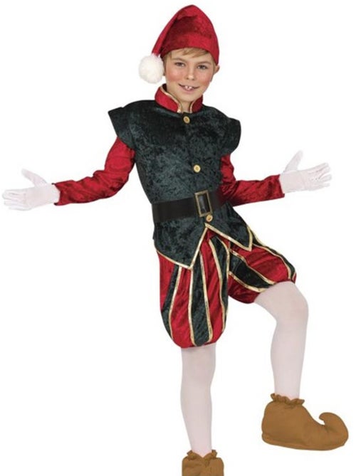 Costume de page elfe avec chapeau - Kiabi
