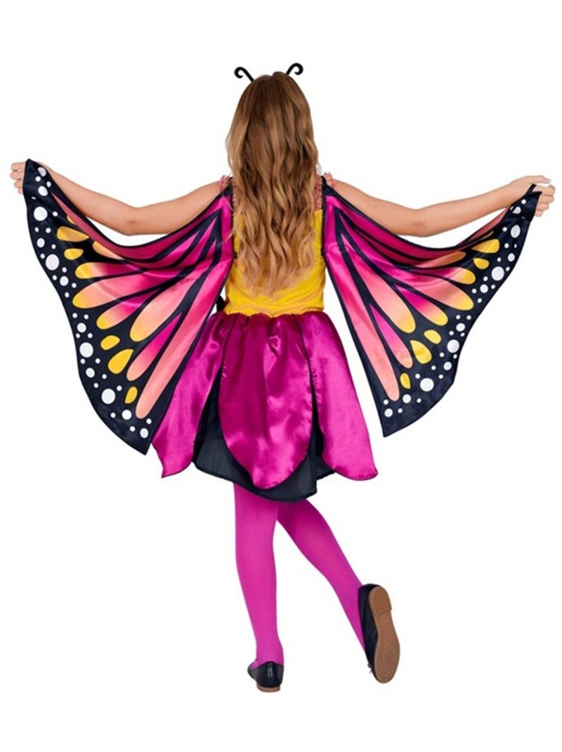 Costume de papillon avec ailes Multicolore - Kiabi