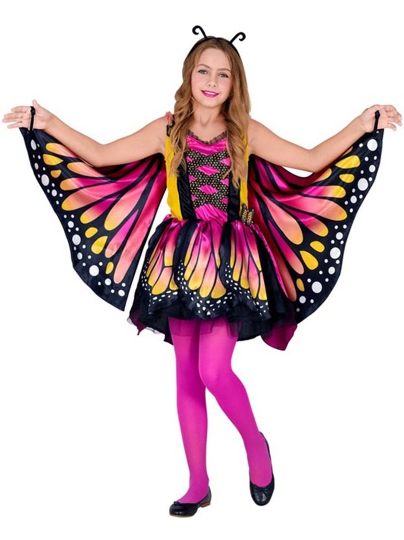 Costume de papillon avec ailes Multicolore - Kiabi