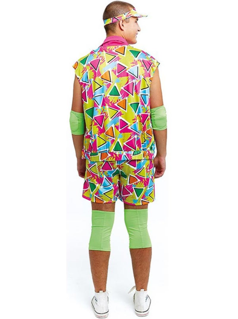 Costume de patineuse à roulettes des années 1970 Multicolore - Kiabi