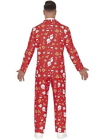 Costume de Père Noël amusant avec cravate