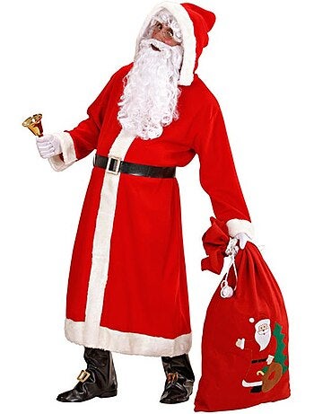 Costume de Père Noël classique de luxe
