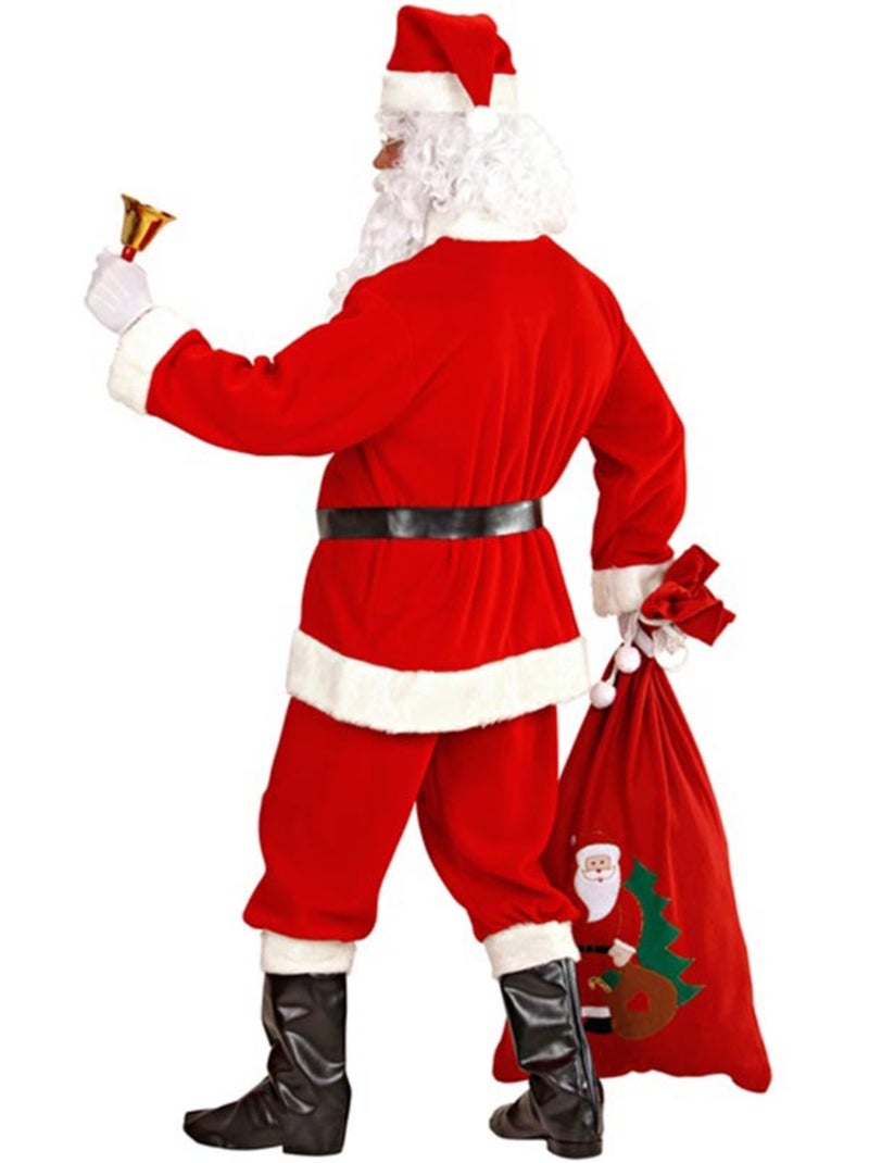 Costume de Père Noël de luxe Multicolore - Kiabi