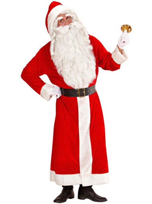 Costume de Père Noël en velours de luxe - Kiabi