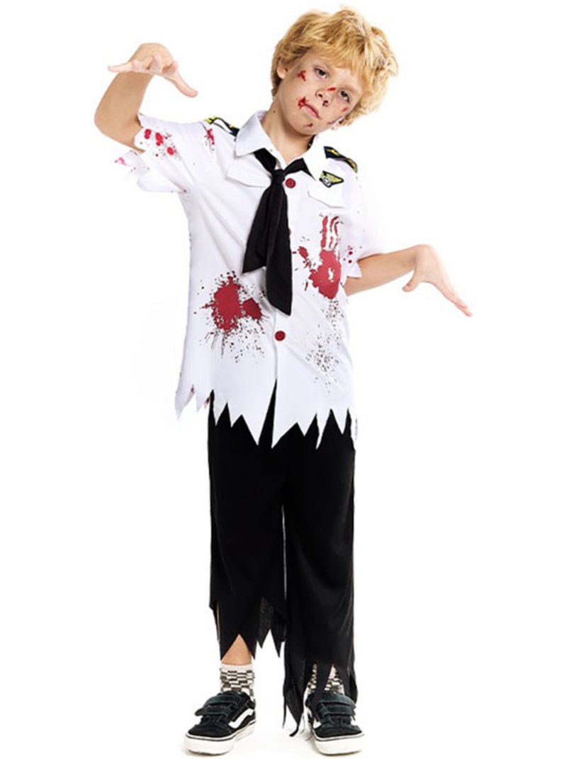 Costume de pilote d'avion zombie Multicolore - Kiabi