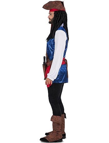Costume de pirate des Caraïbes avec chapeau