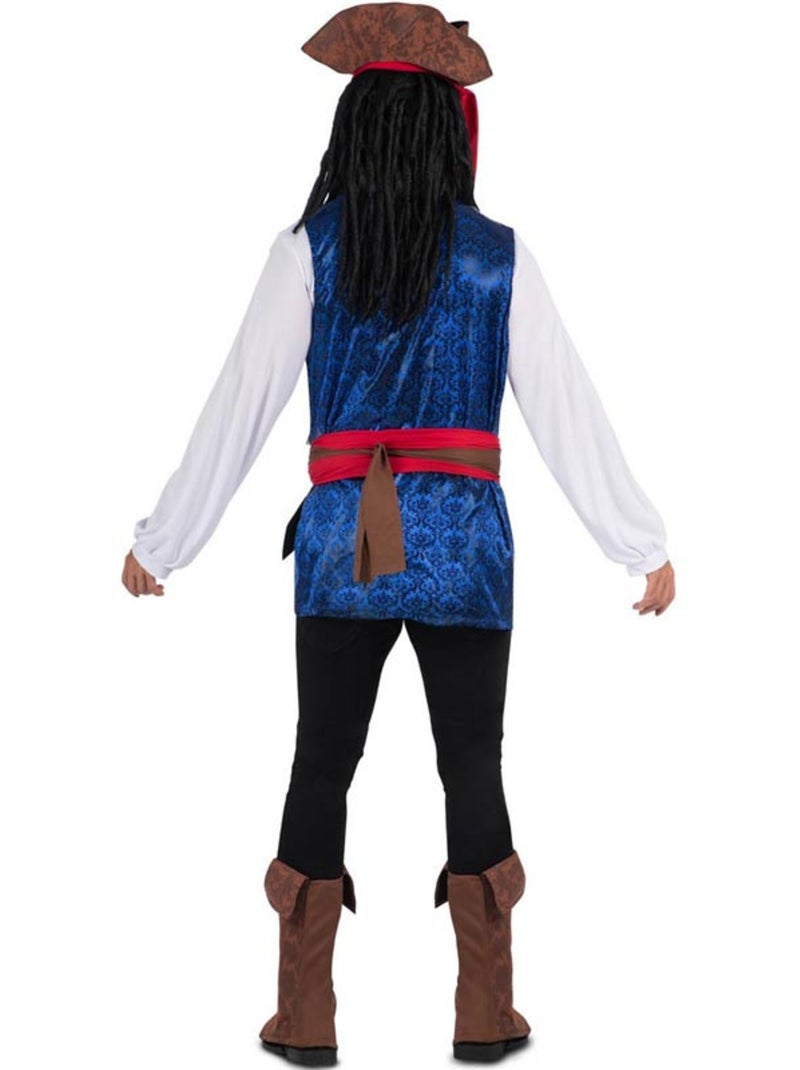 Costume de pirate des Caraïbes avec chapeau Multicolore - Kiabi