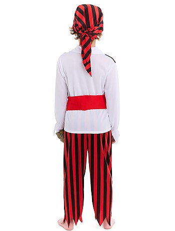 Costume de pirate rayé