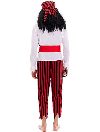 Costume de pirate rayé