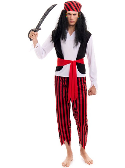 Costume de pirate rayé - Kiabi