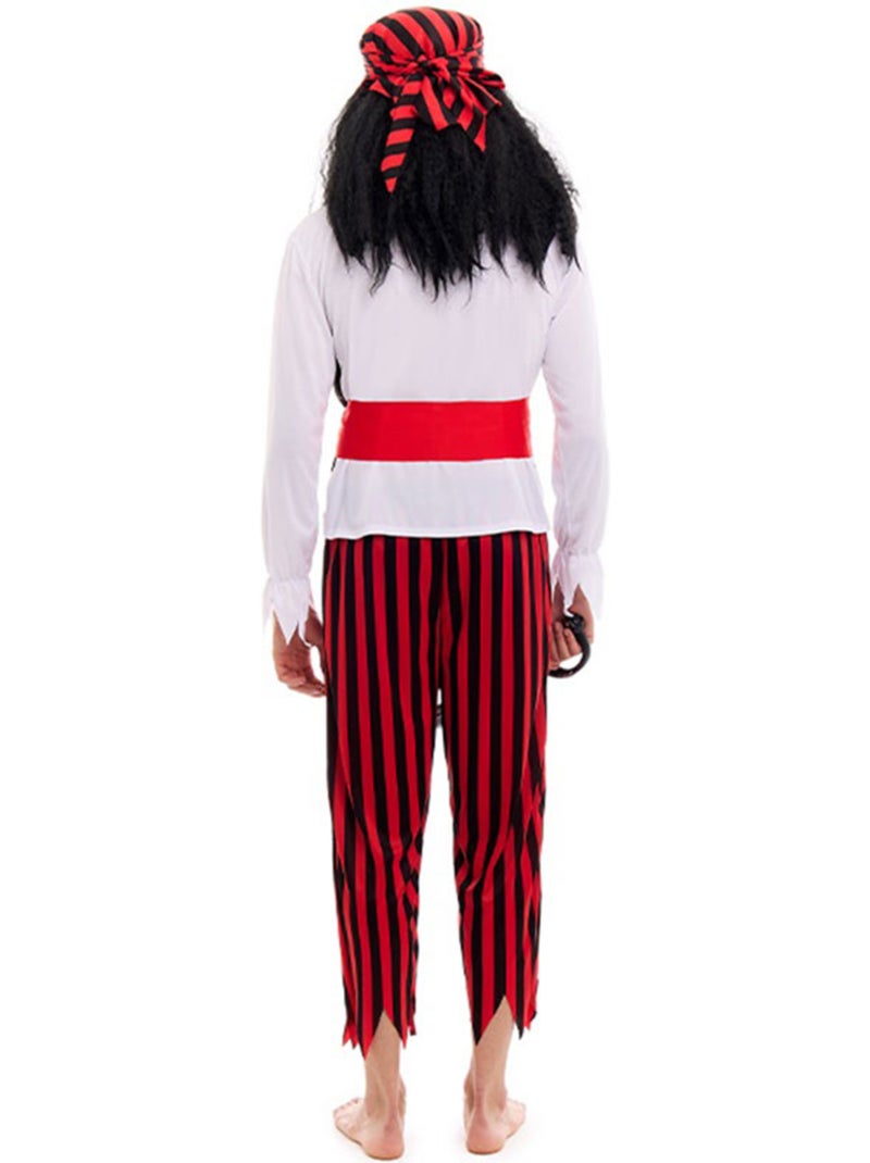 Costume de pirate rayé Multicolore - Kiabi