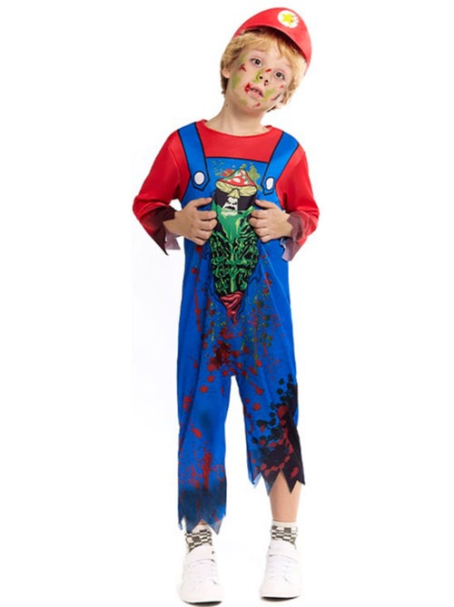 Costume de plombier zombie - Kiabi