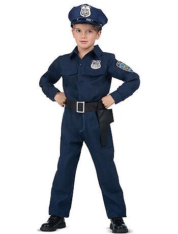 Costume de police avec ceinture