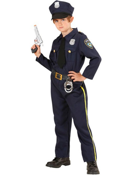 Costume de policier avec chapeau et cravate - Kiabi