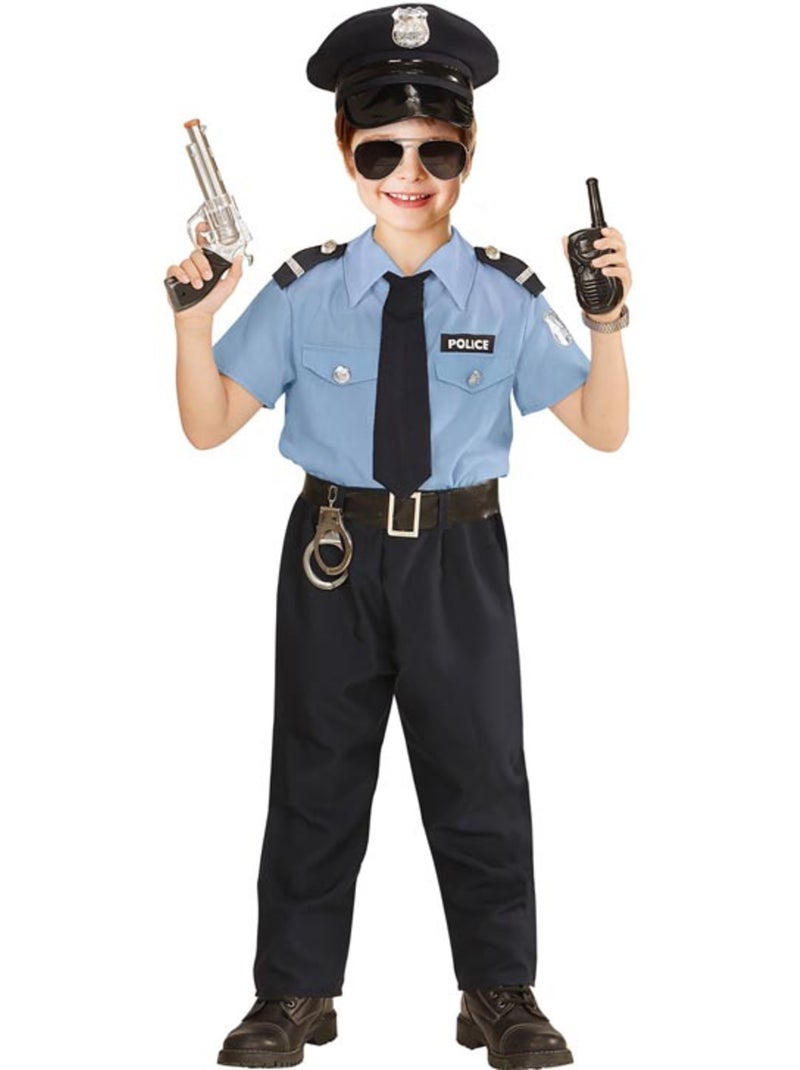 Costume de policier avec chapeau Multicolore - Kiabi