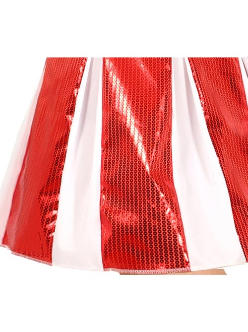 Costume de pom-pom girl à paillettes - Kiabi