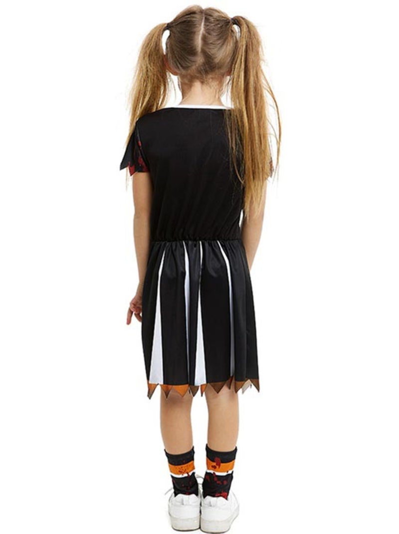 Costume de pom-pom girl de l'équipe zombie Multicolore - Kiabi