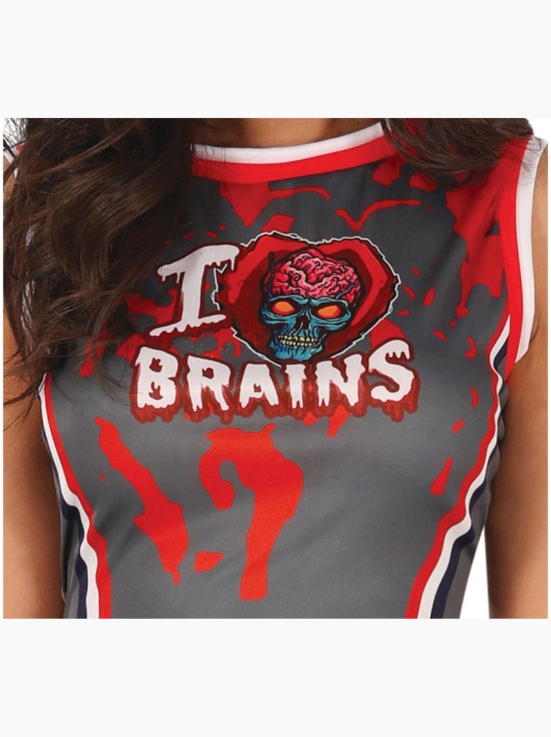 Costume de pom-pom girl zombie Multicolore - Kiabi